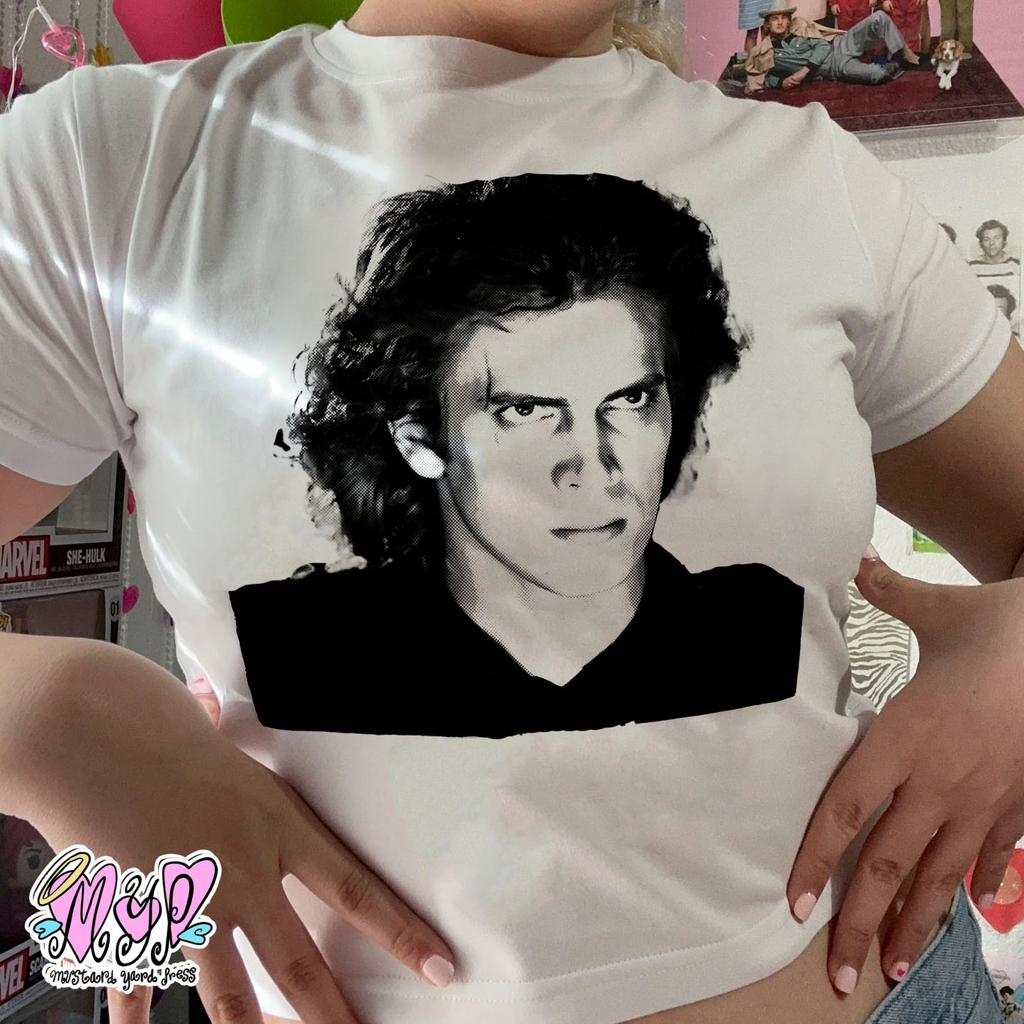 ani portrait baby tee