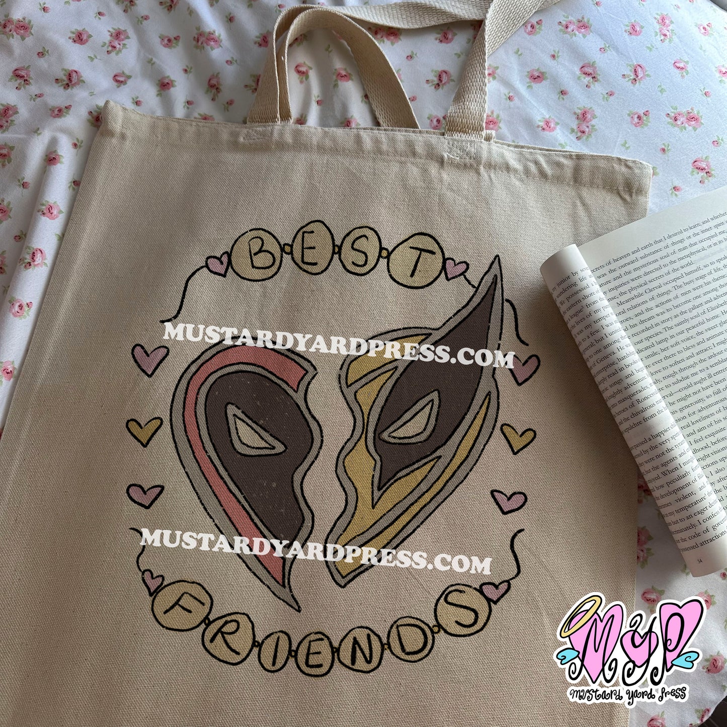 best friends tote bag