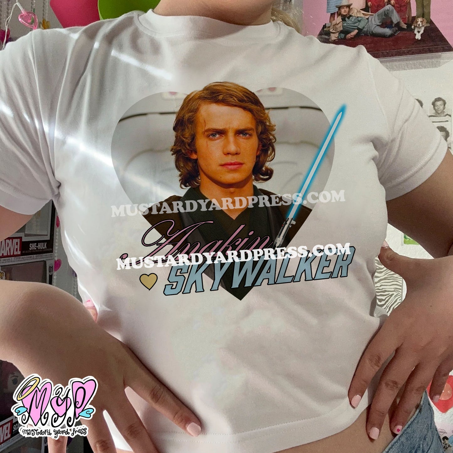 ani heart baby tee