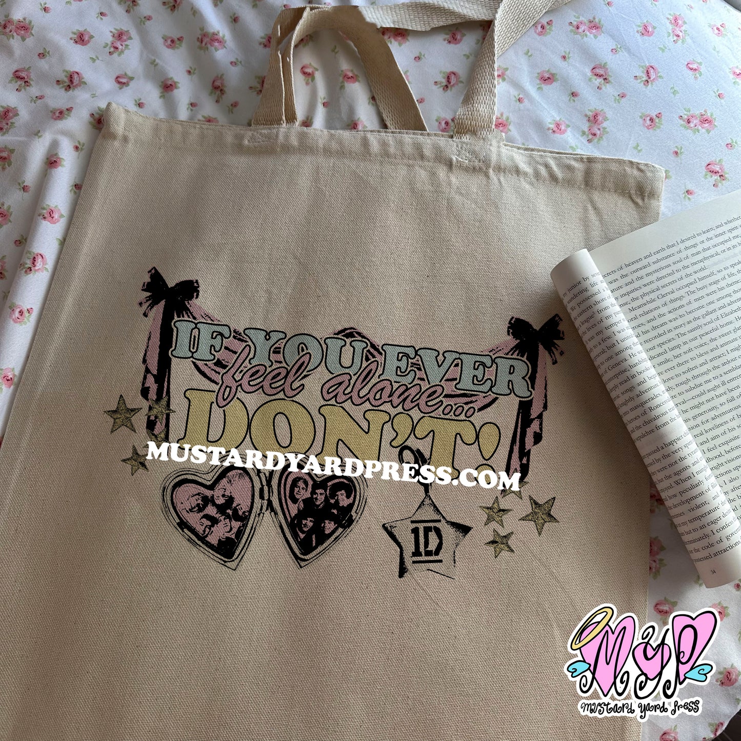 alone tote bag