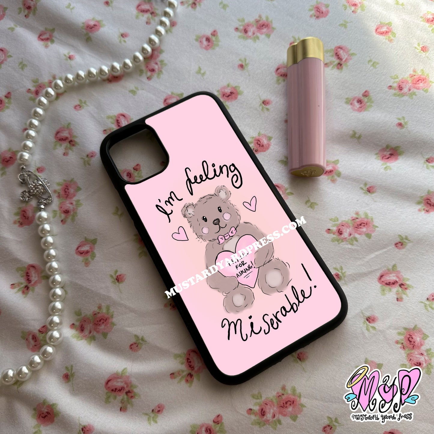 feeling miserable phone case