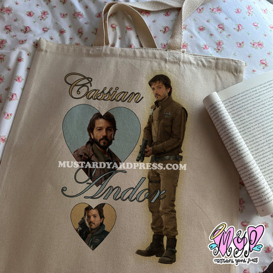 cass hearts tote bag
