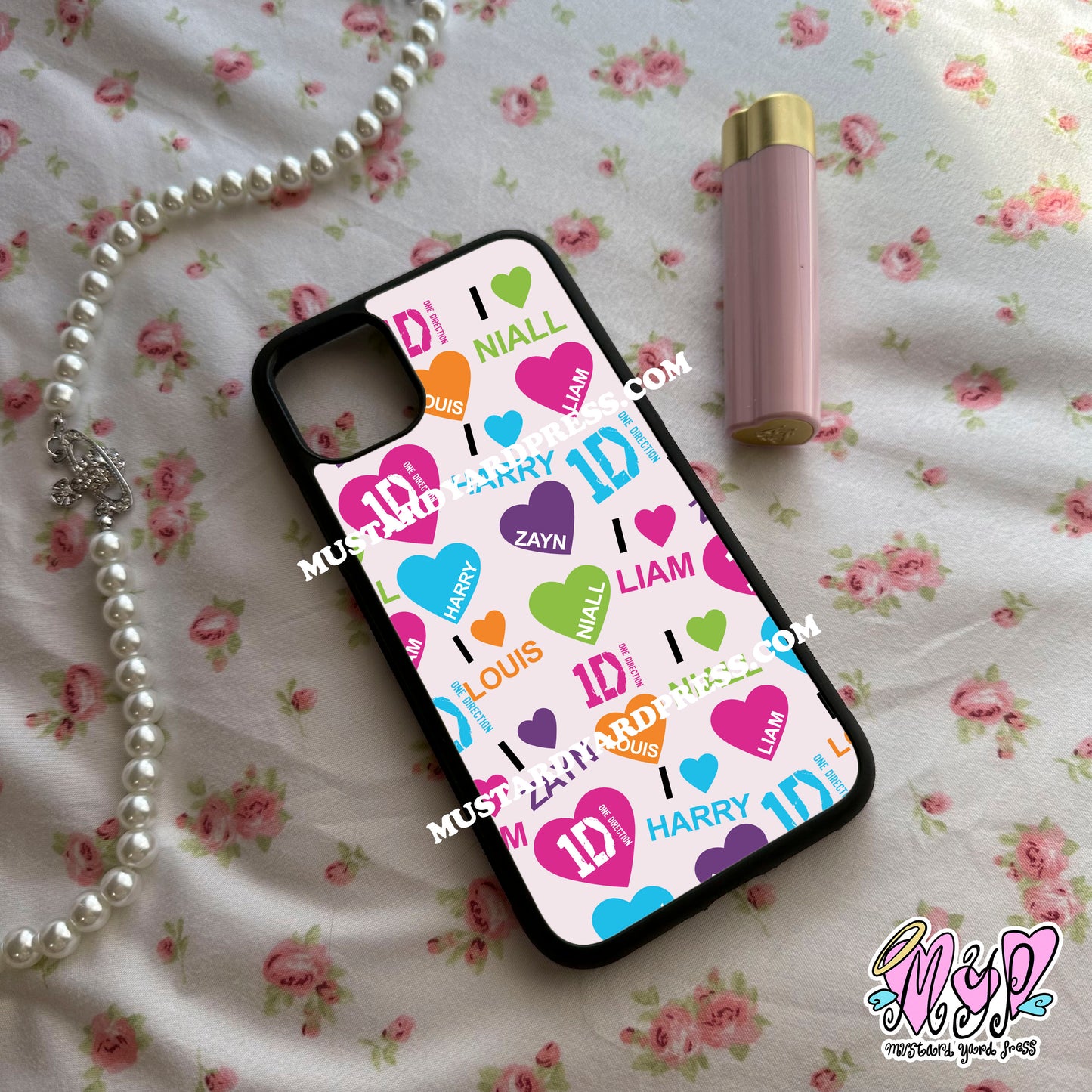 1d hearts phone case