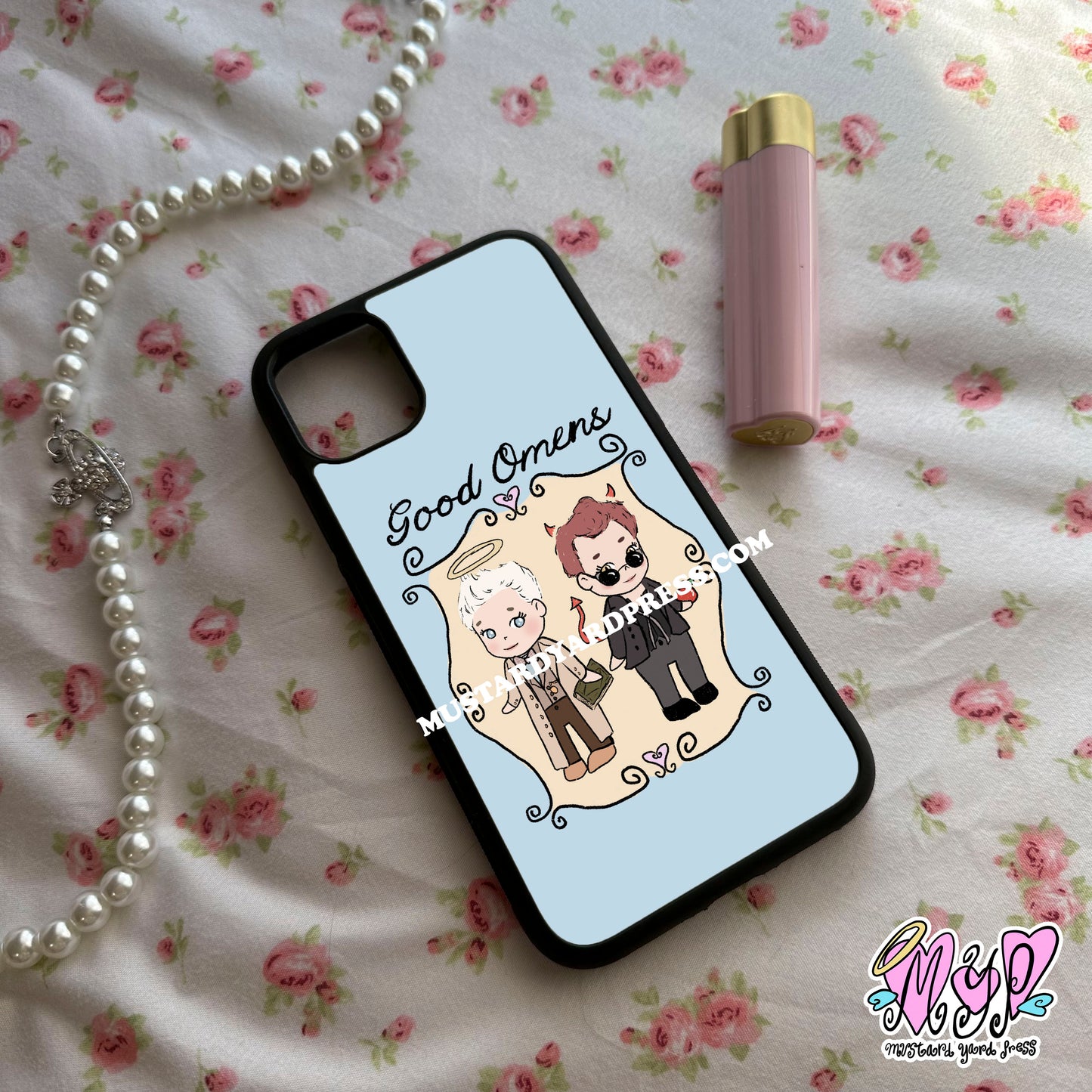 demon & angel phone case