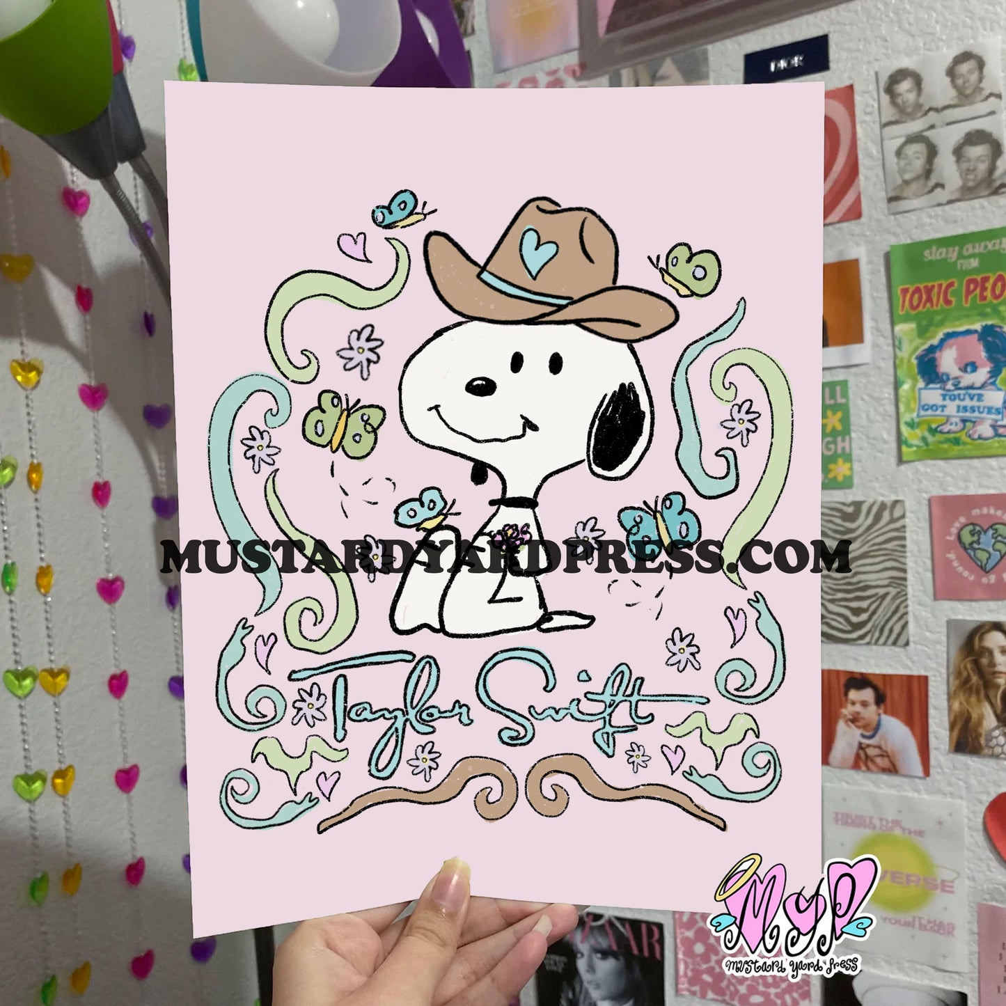 debut dog poster