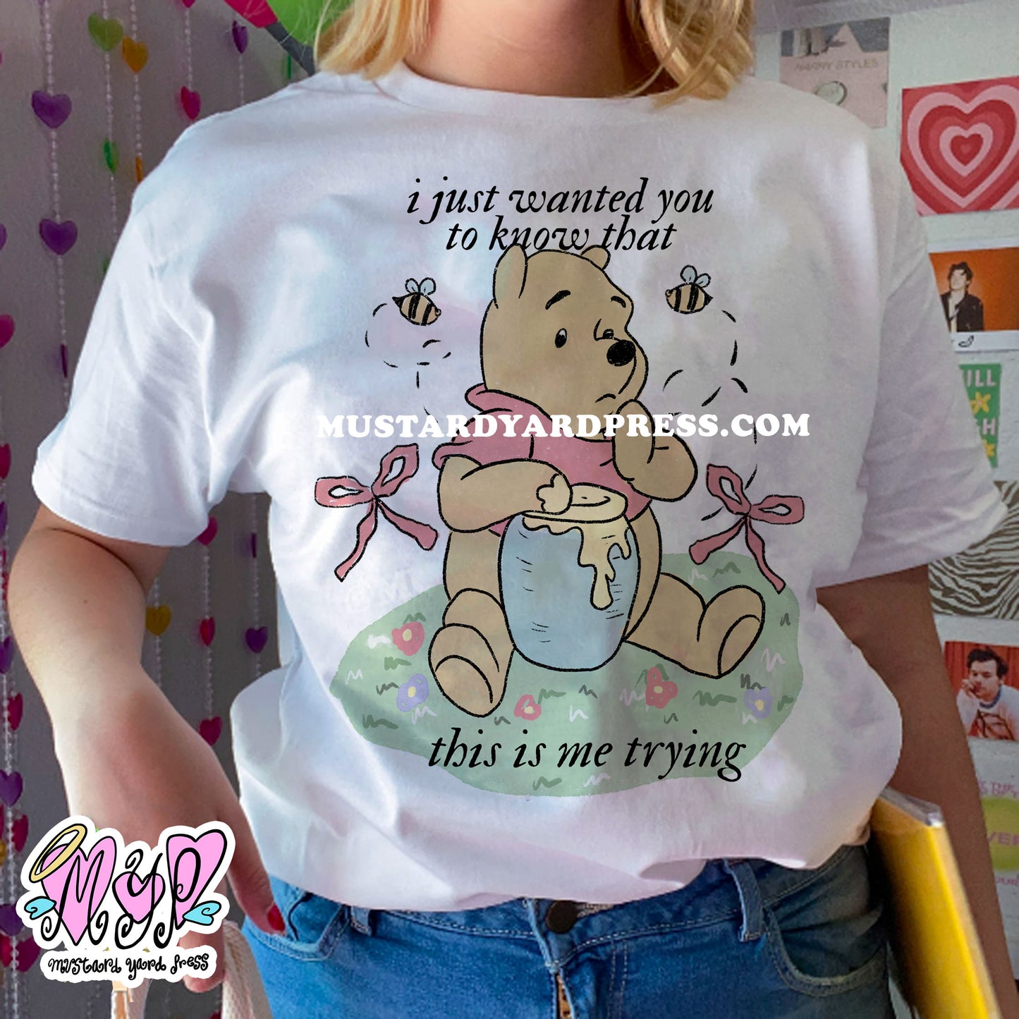 me trying t-shirt