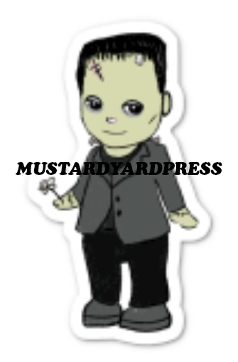 cute creature mini sticker