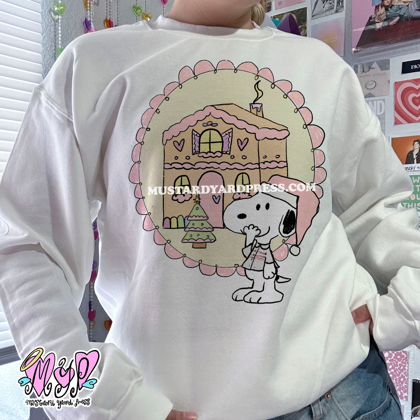 gingerbread house crewneck