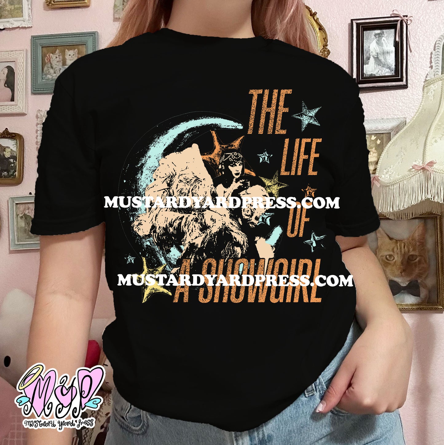 show life moon t-shirt
