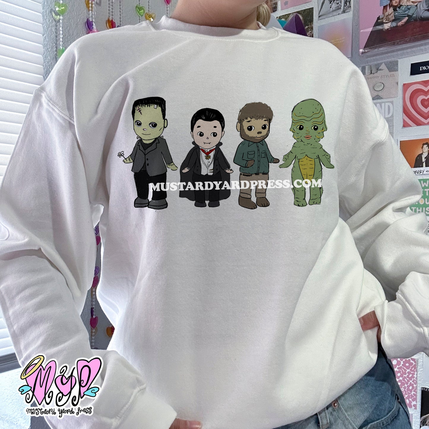 halloween besties crewneck