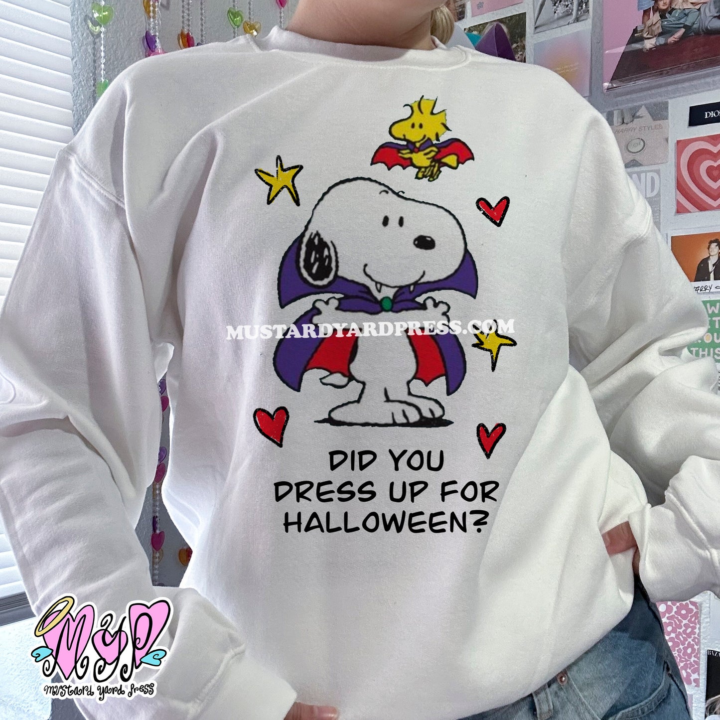 little freak halloween crewneck
