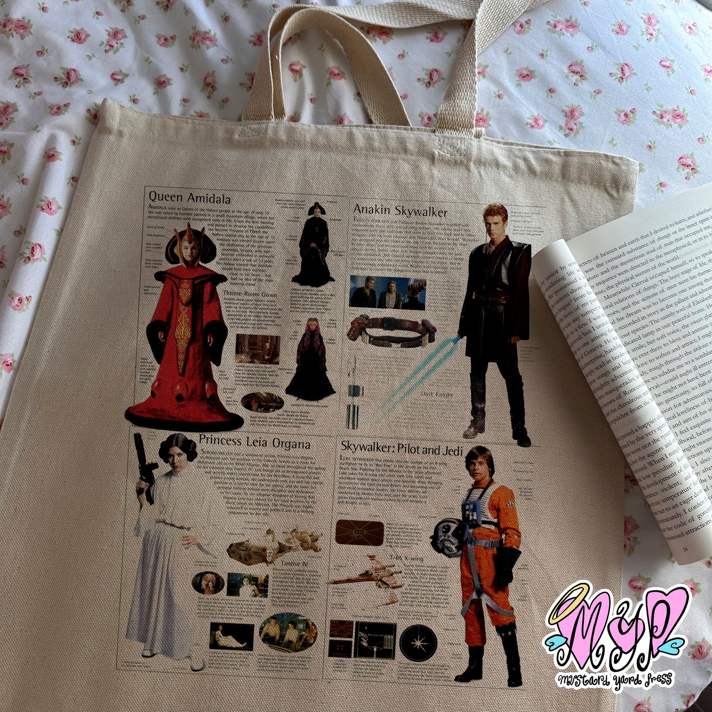encyclopedia tote bag