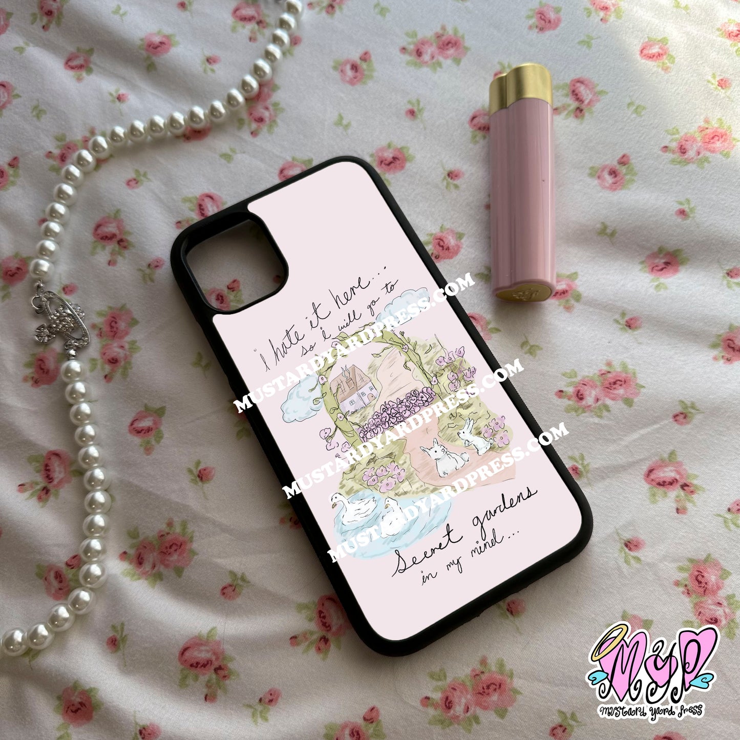 secret gardens phone case