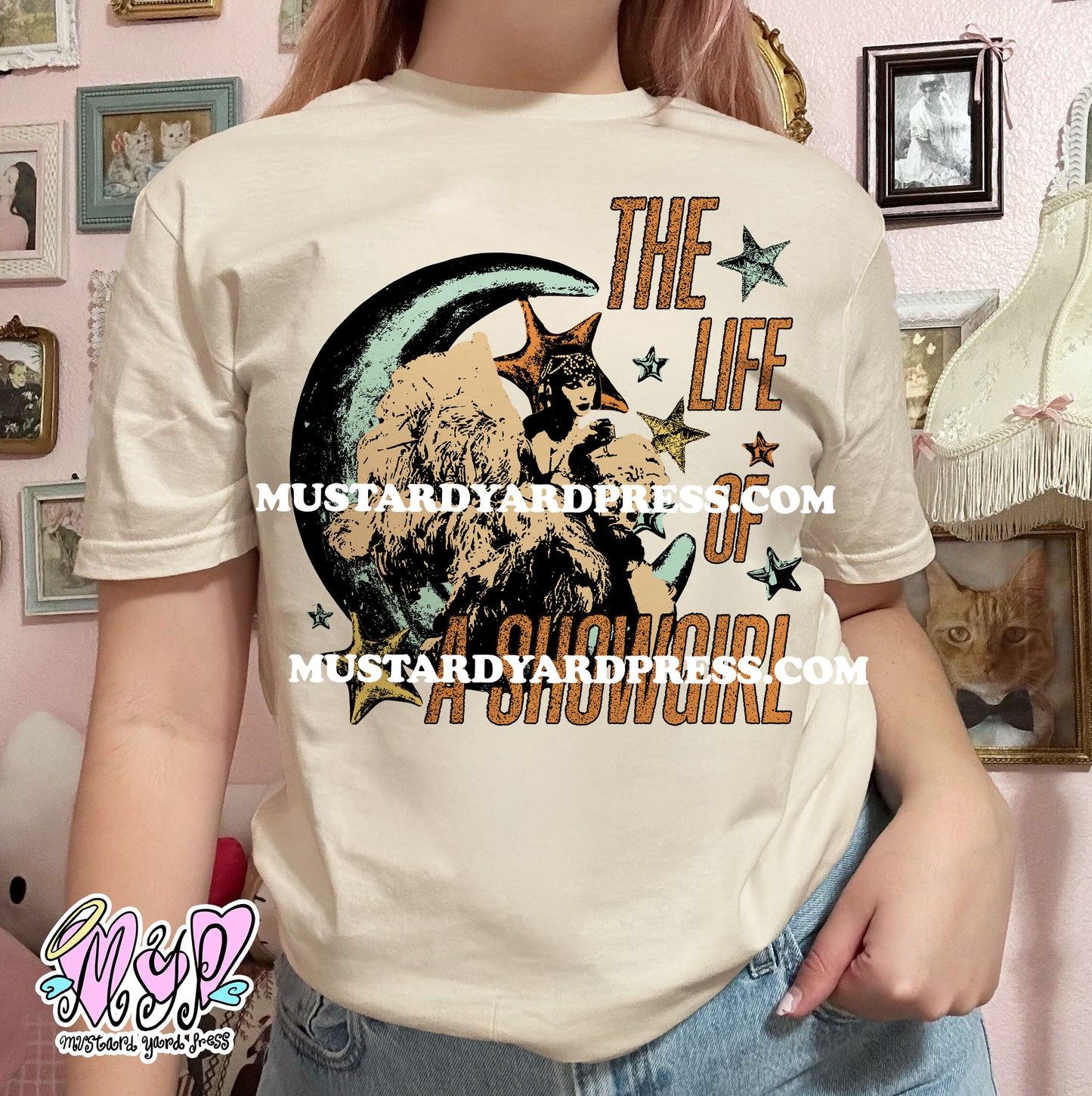 show life moon t-shirt