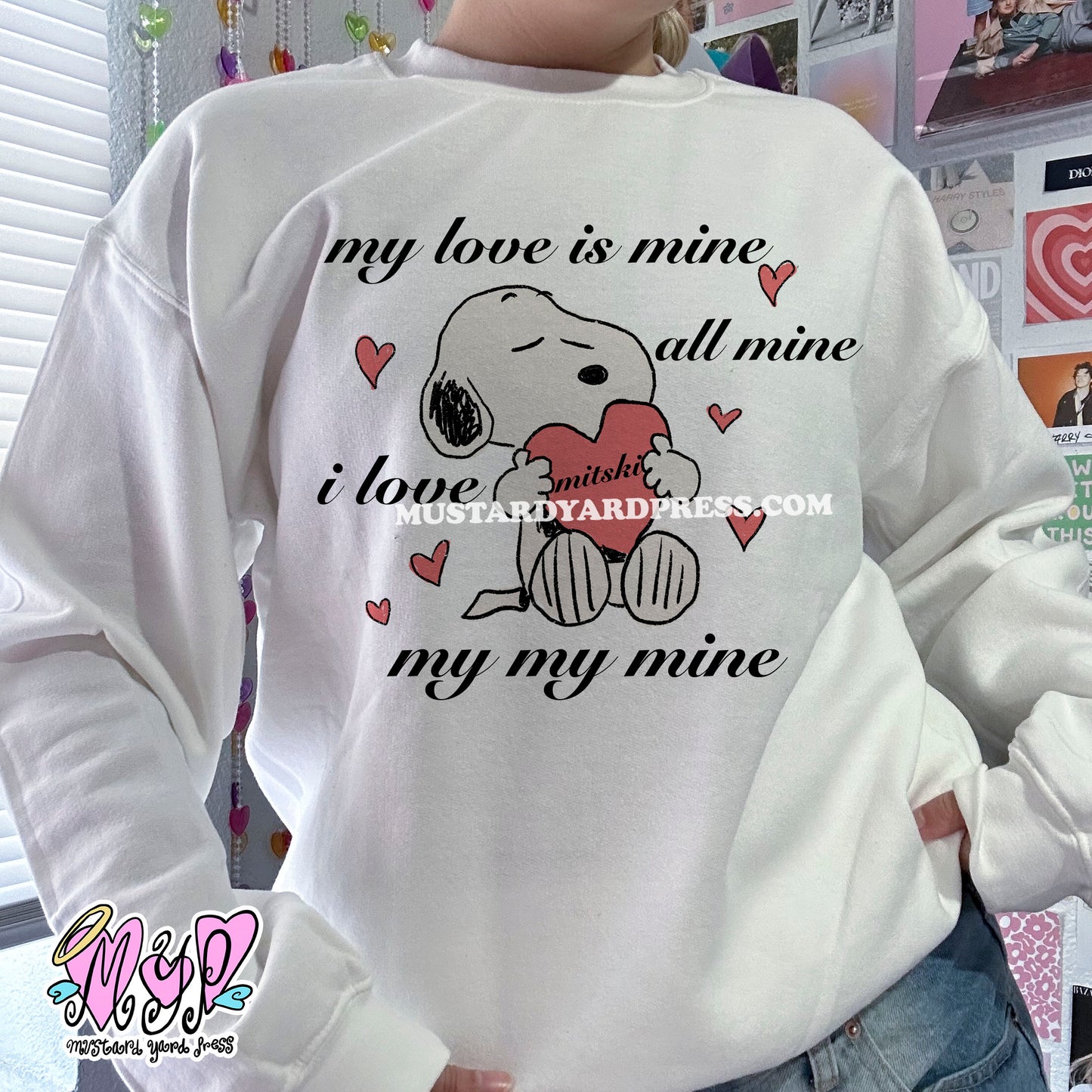 my love crewneck