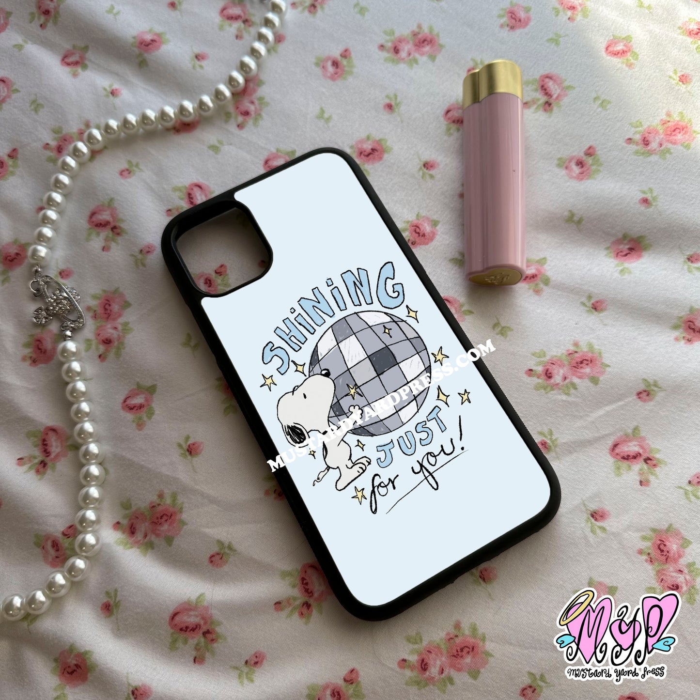 mirrorball phone case