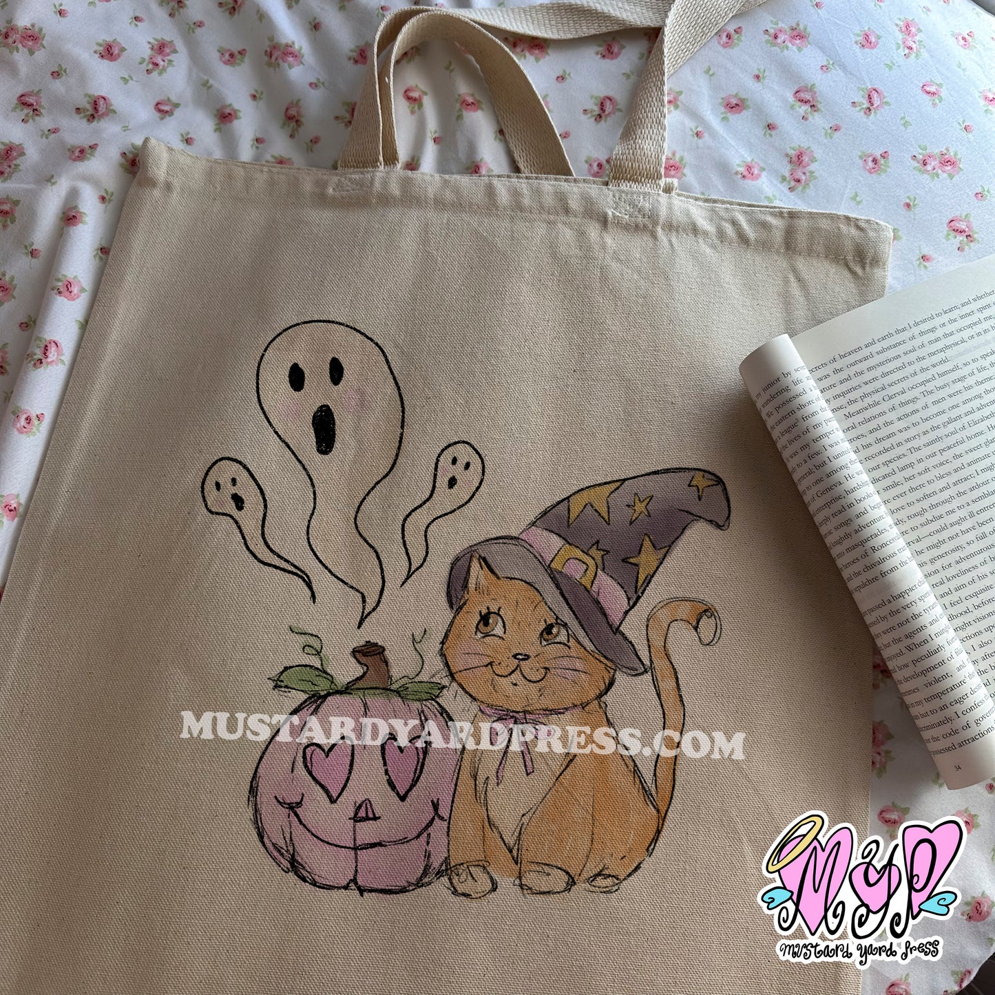 halloween ron tote bag