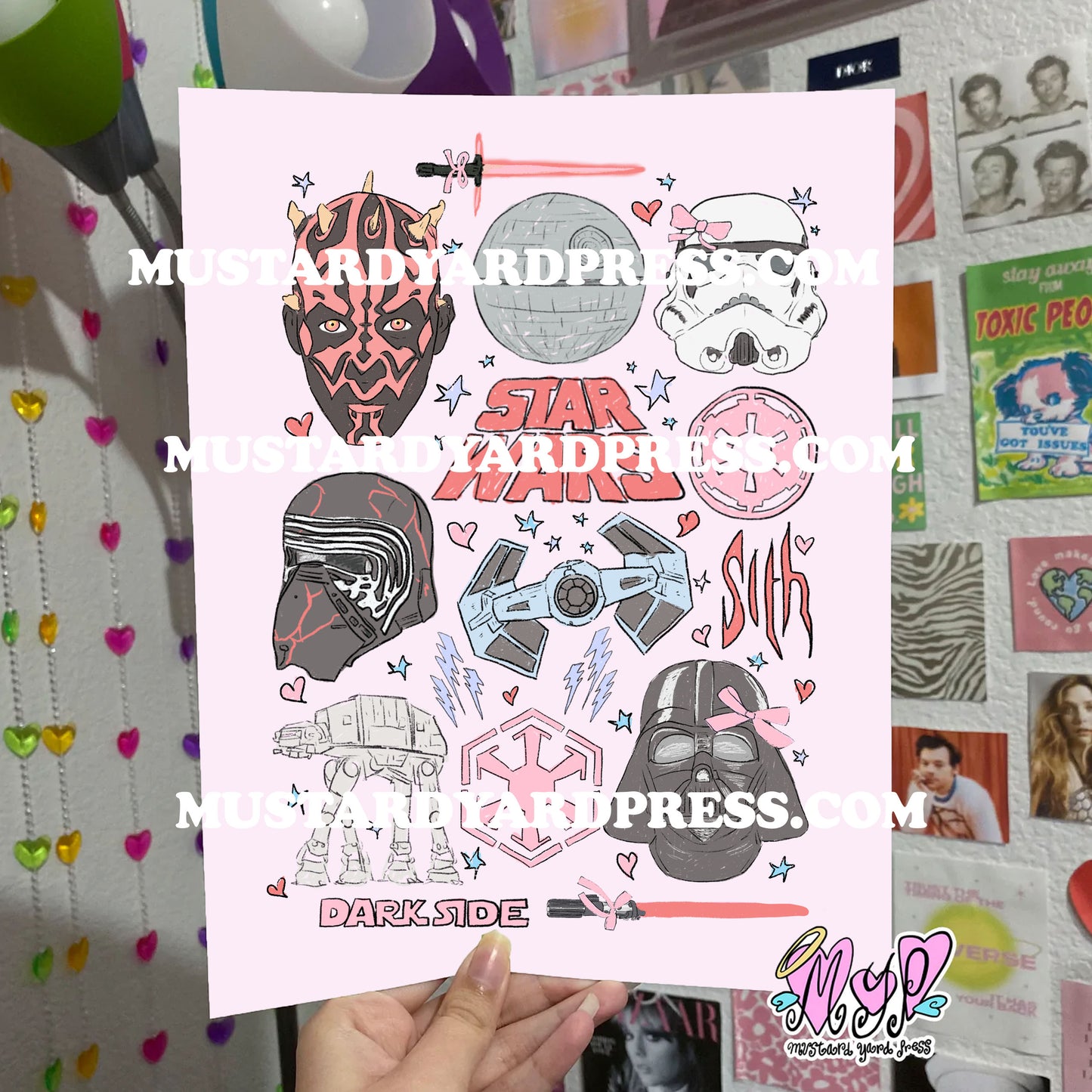 dark doodles poster