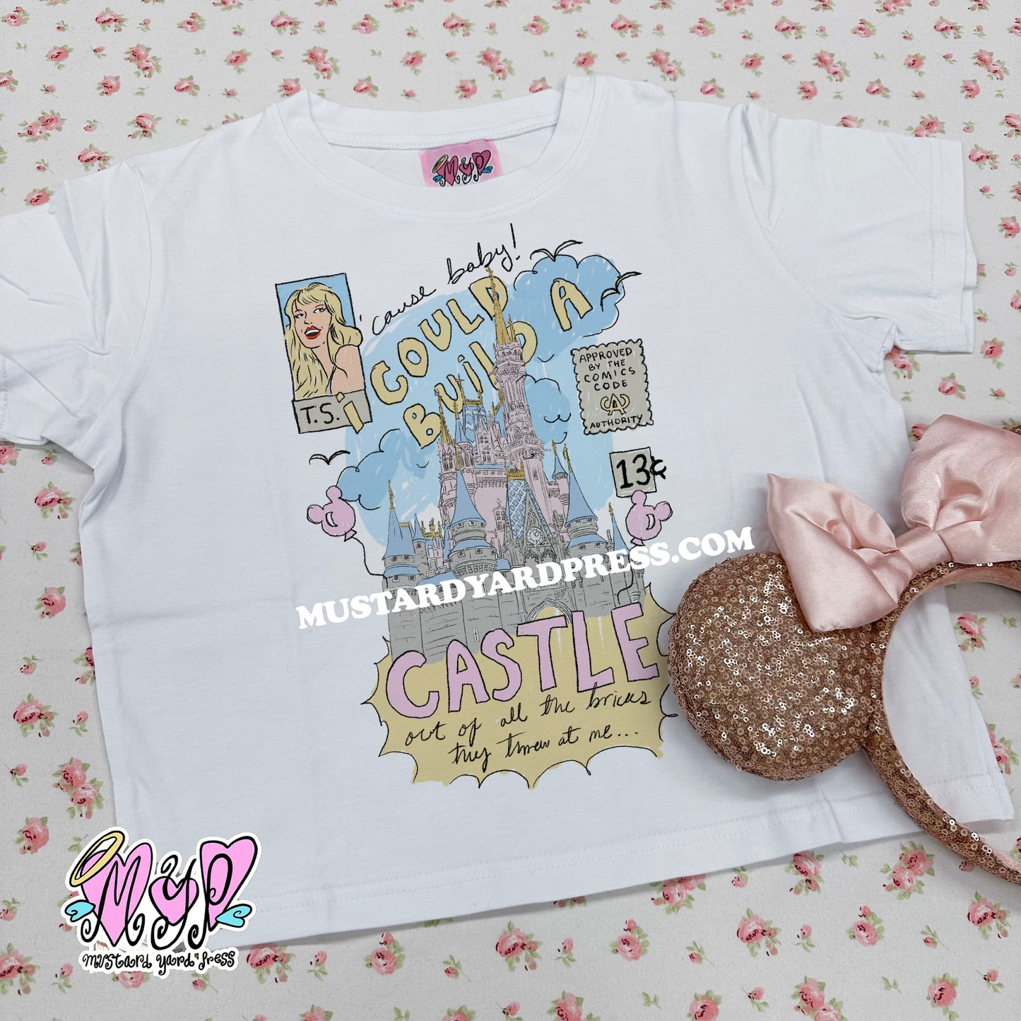 magic castle baby tee