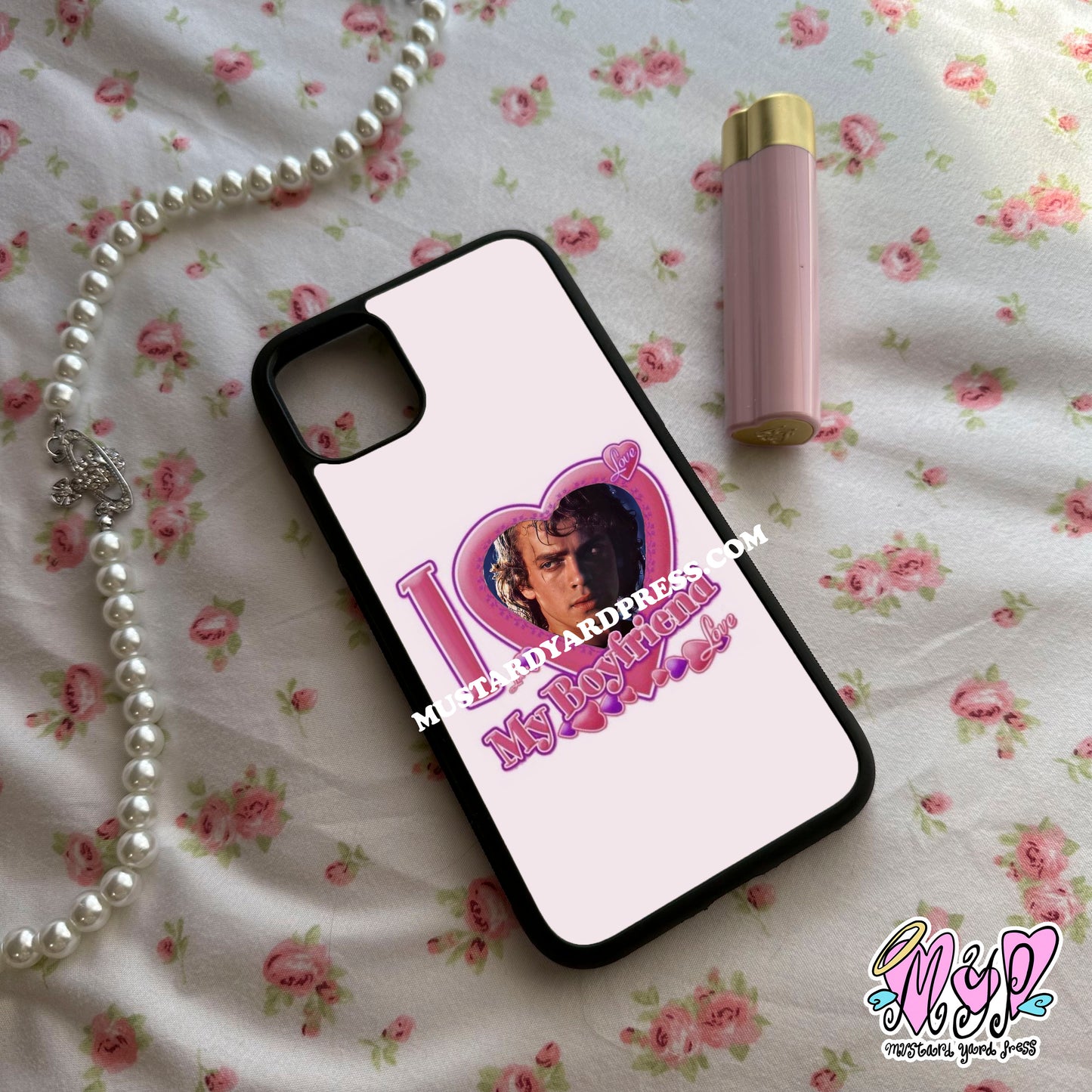 i love my bf ani phone case