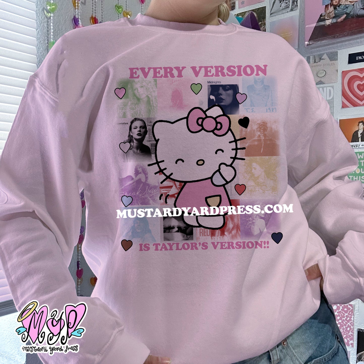 kitty albums crewneck