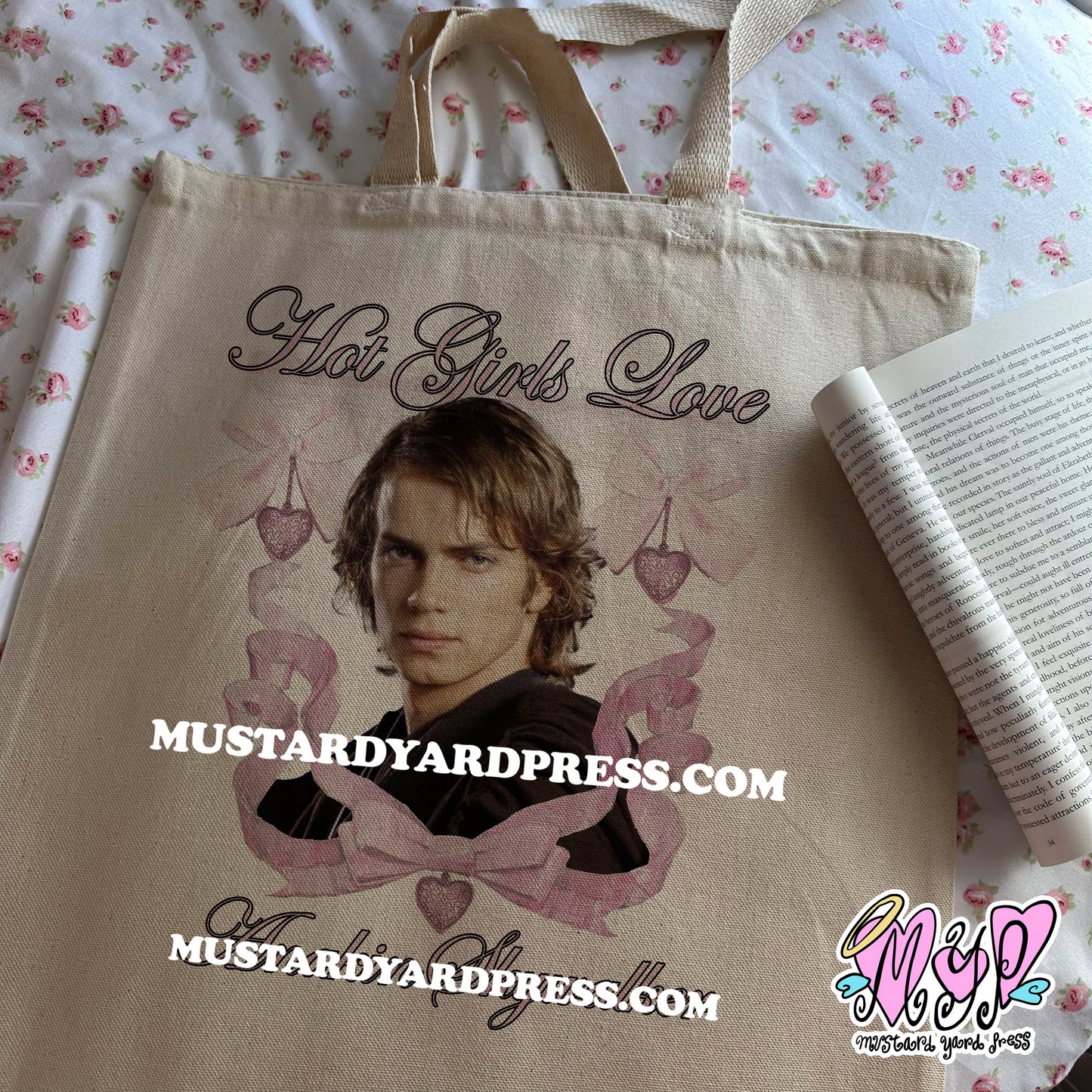 hot girls love ani tote bag