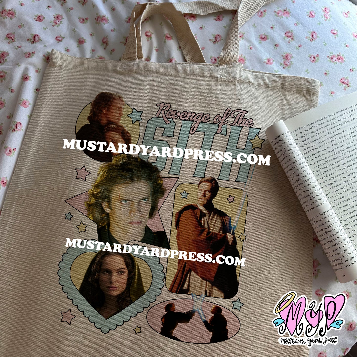 revenge poster tote bag