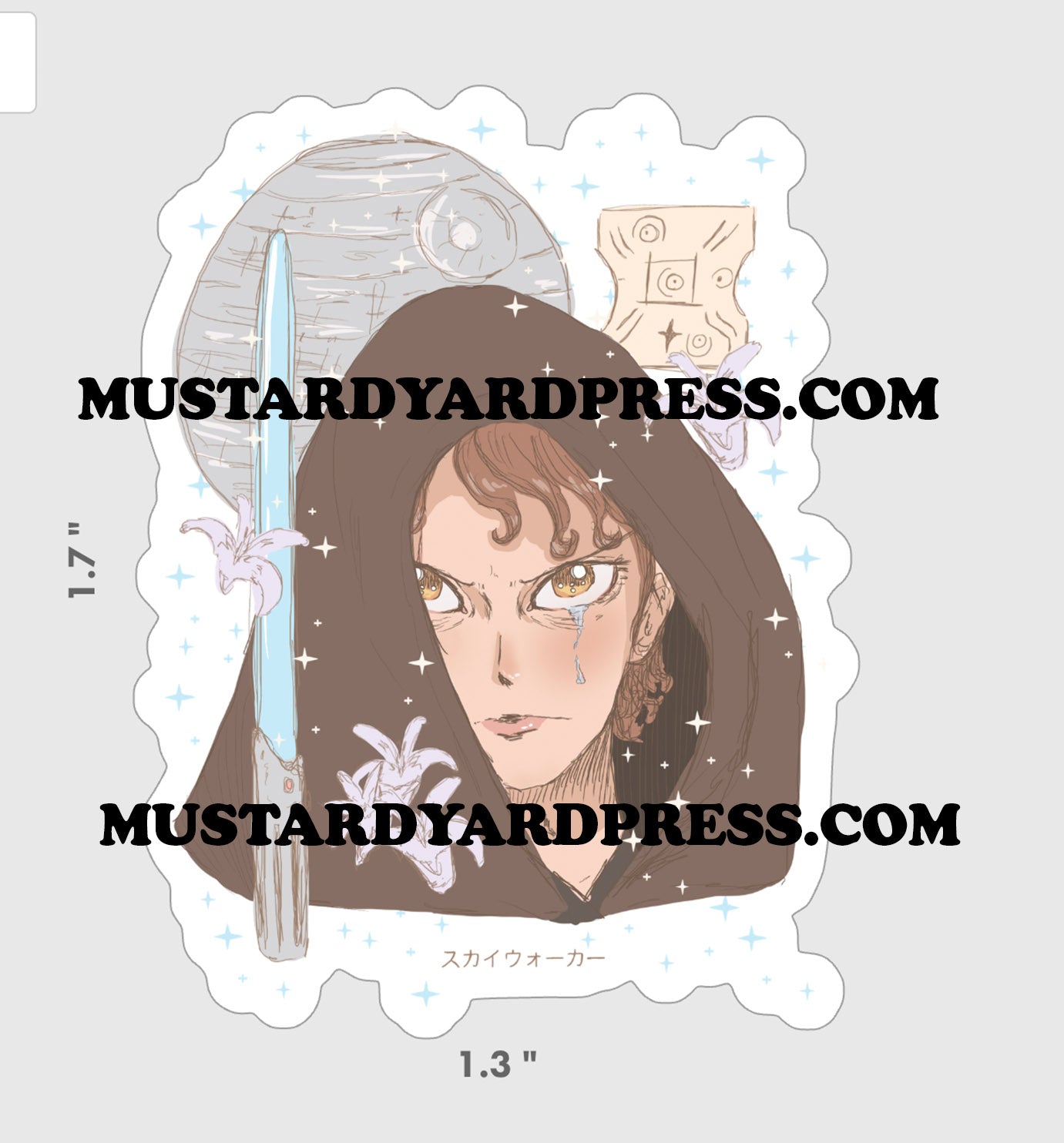 anime style ani mini sticker