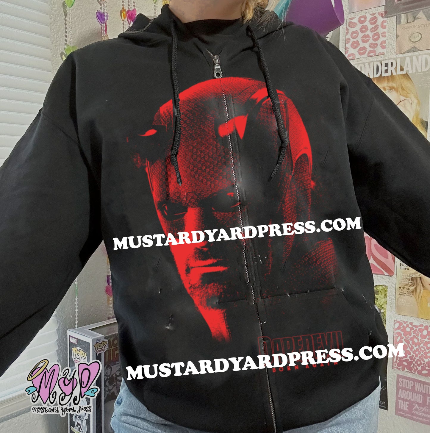 devil zip-up