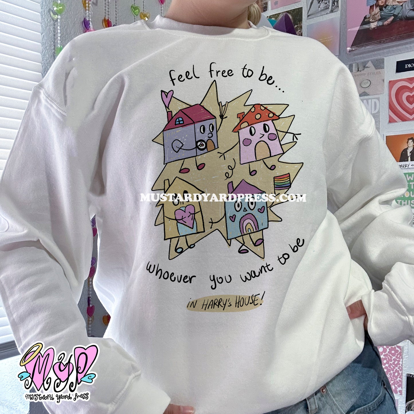 lot houses crewneck
