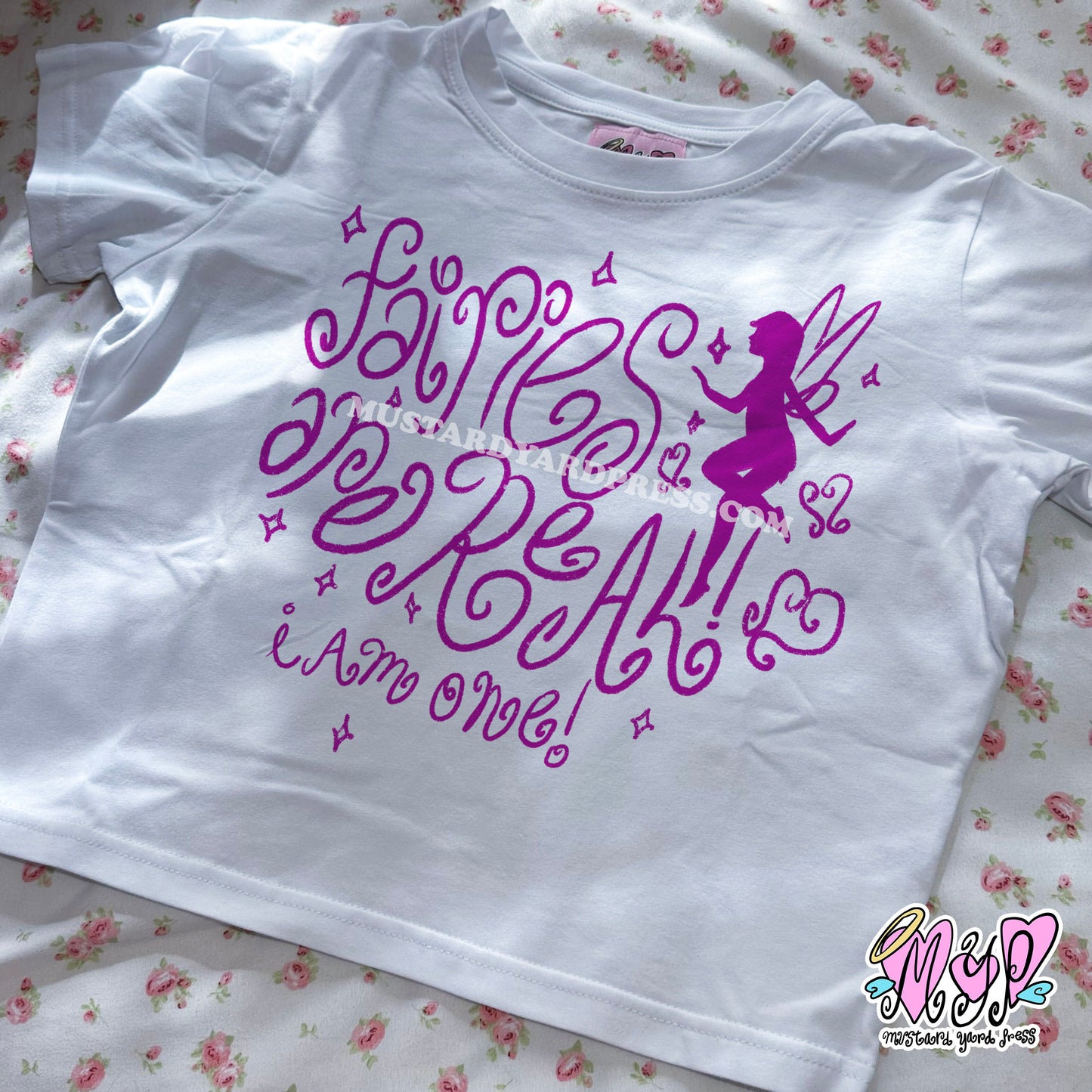 fairies are real baby tee