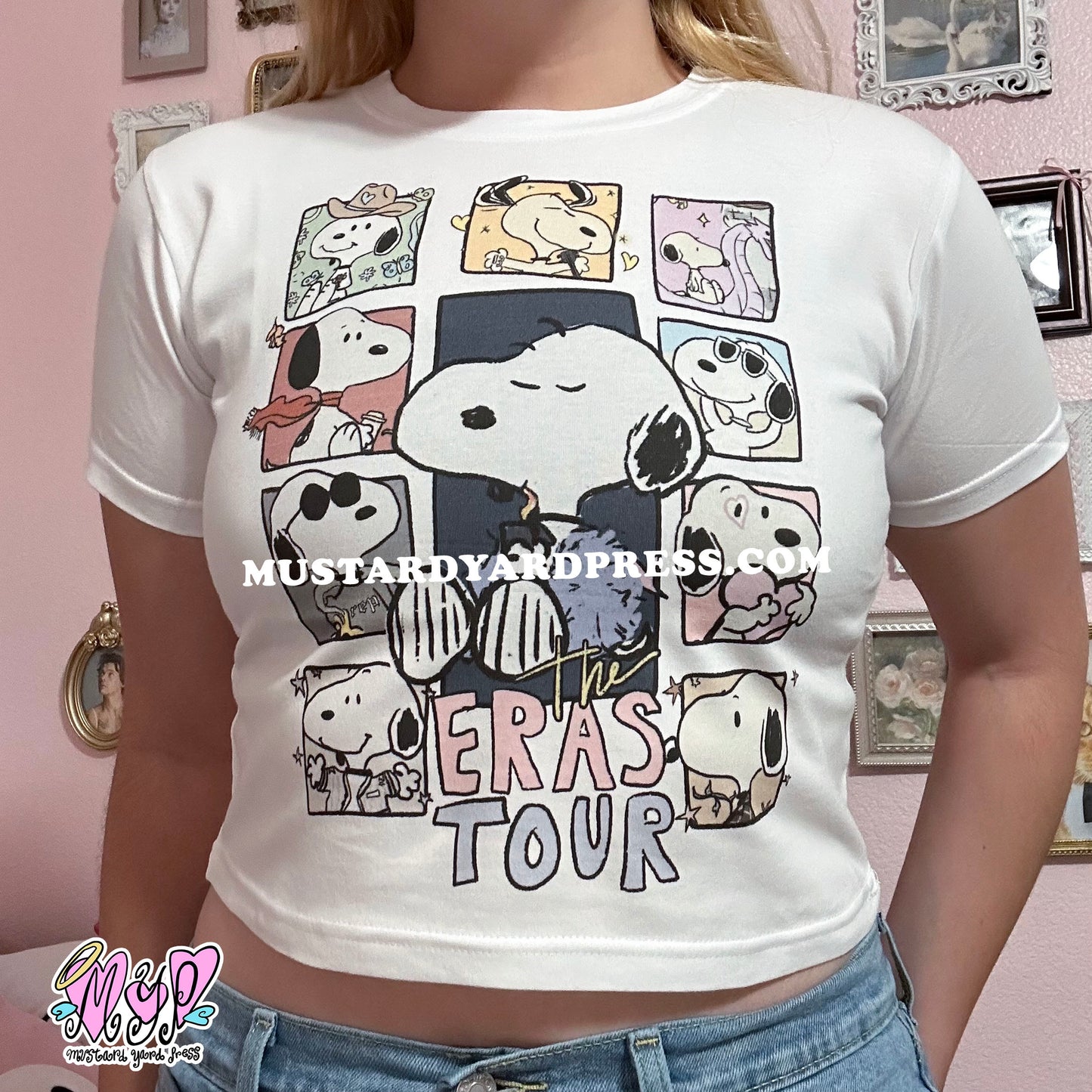 eras dog baby tee
