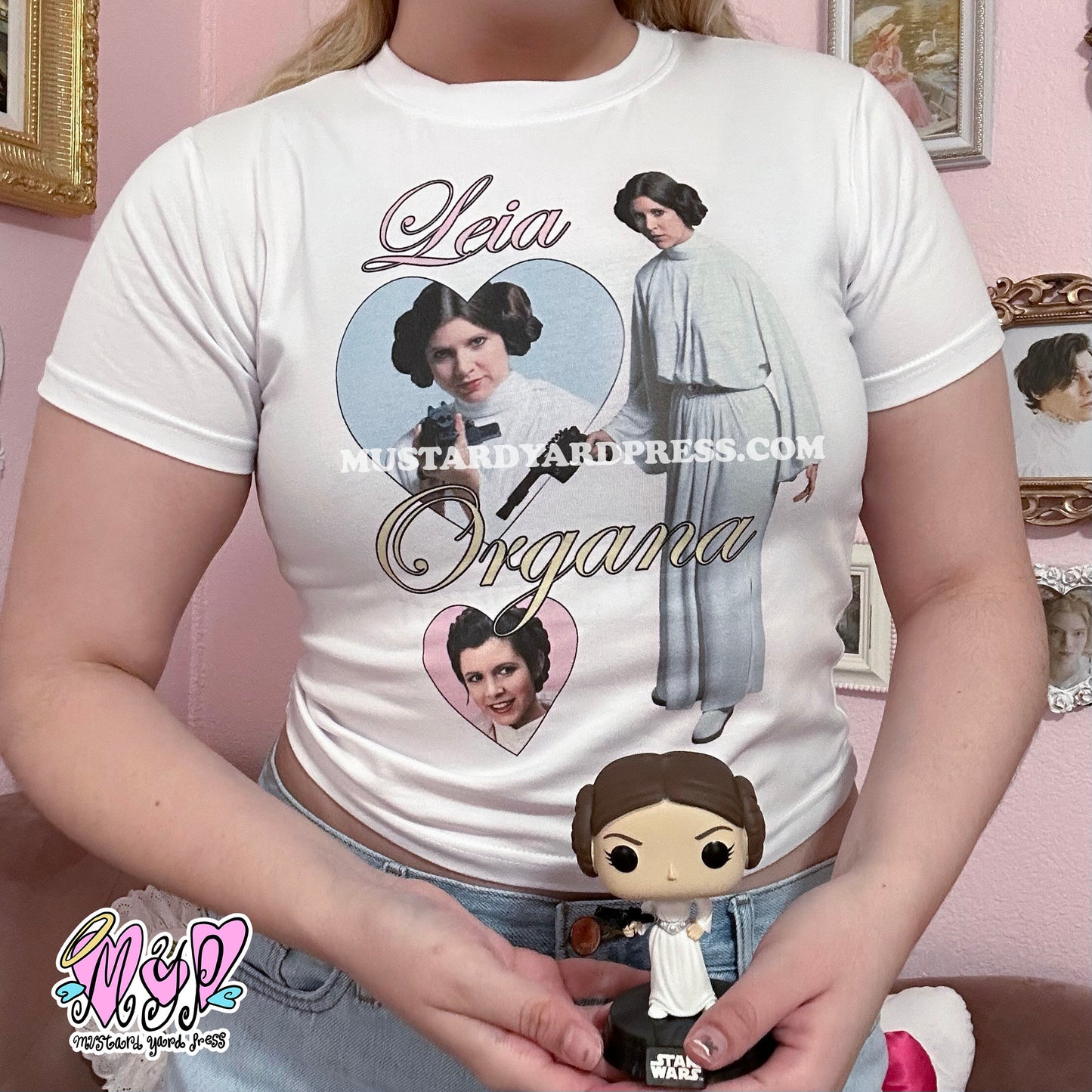 princess hearts baby tee