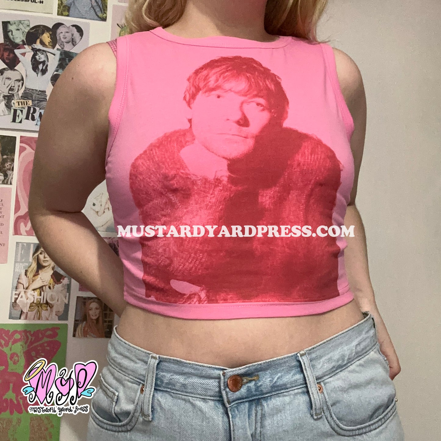 louis pink tank