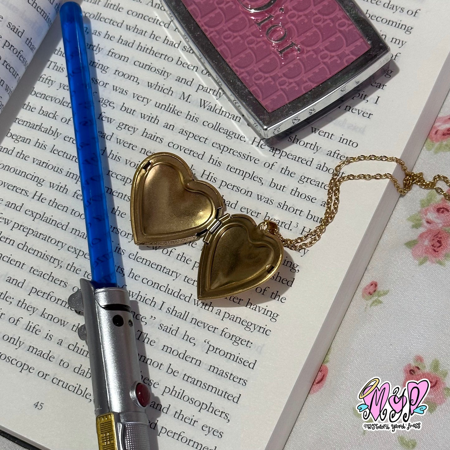 chosen heart locket necklace