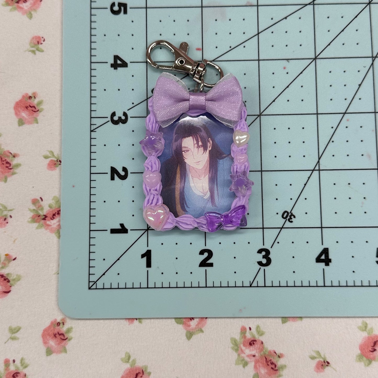 prince photo keychain