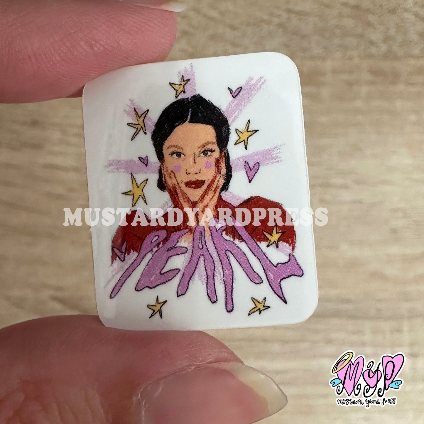 pearl mini sticker