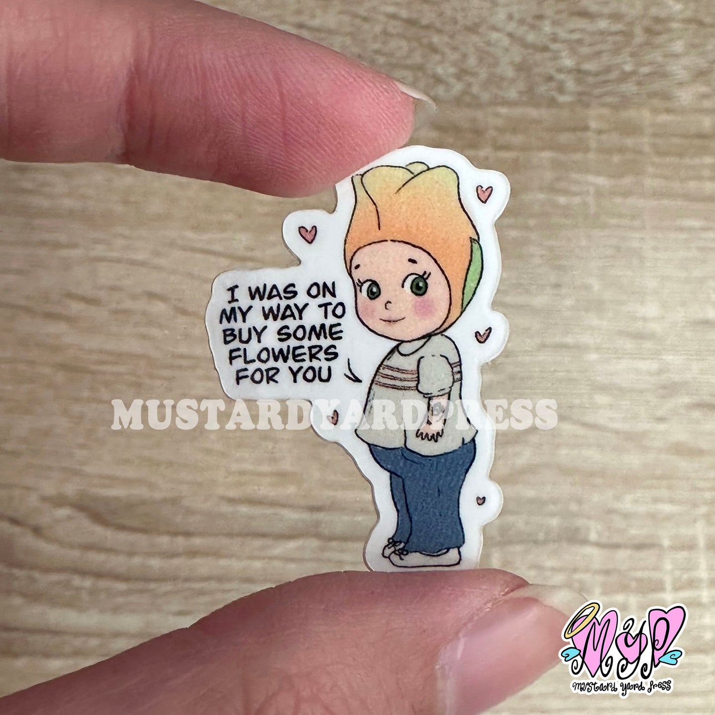 tulip harry mini sticker