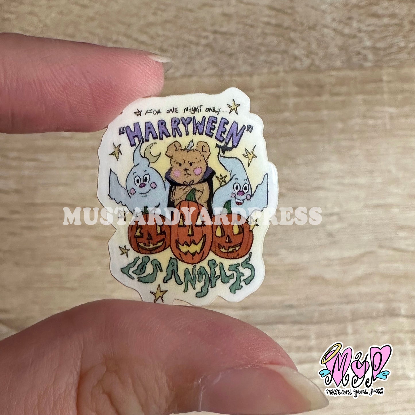 harry halloween mini sticker
