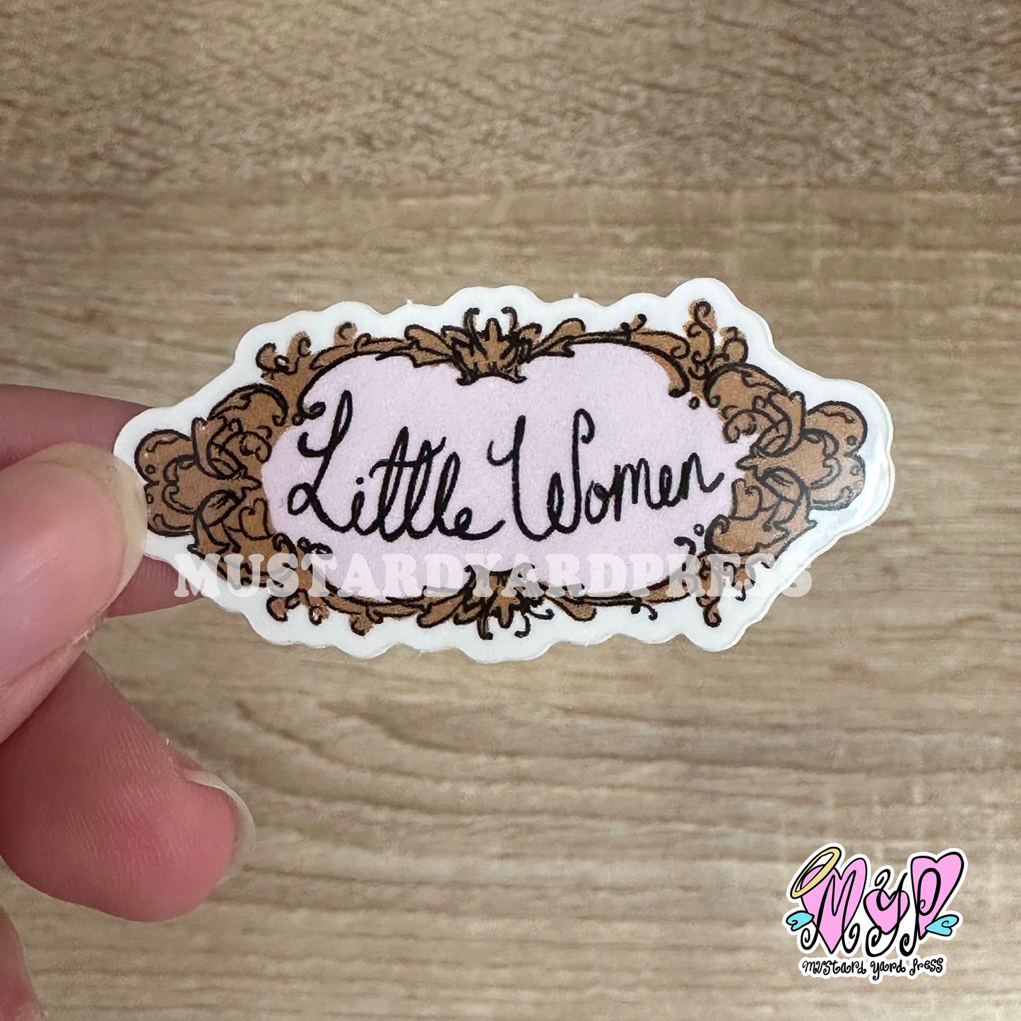 little women mini sticker