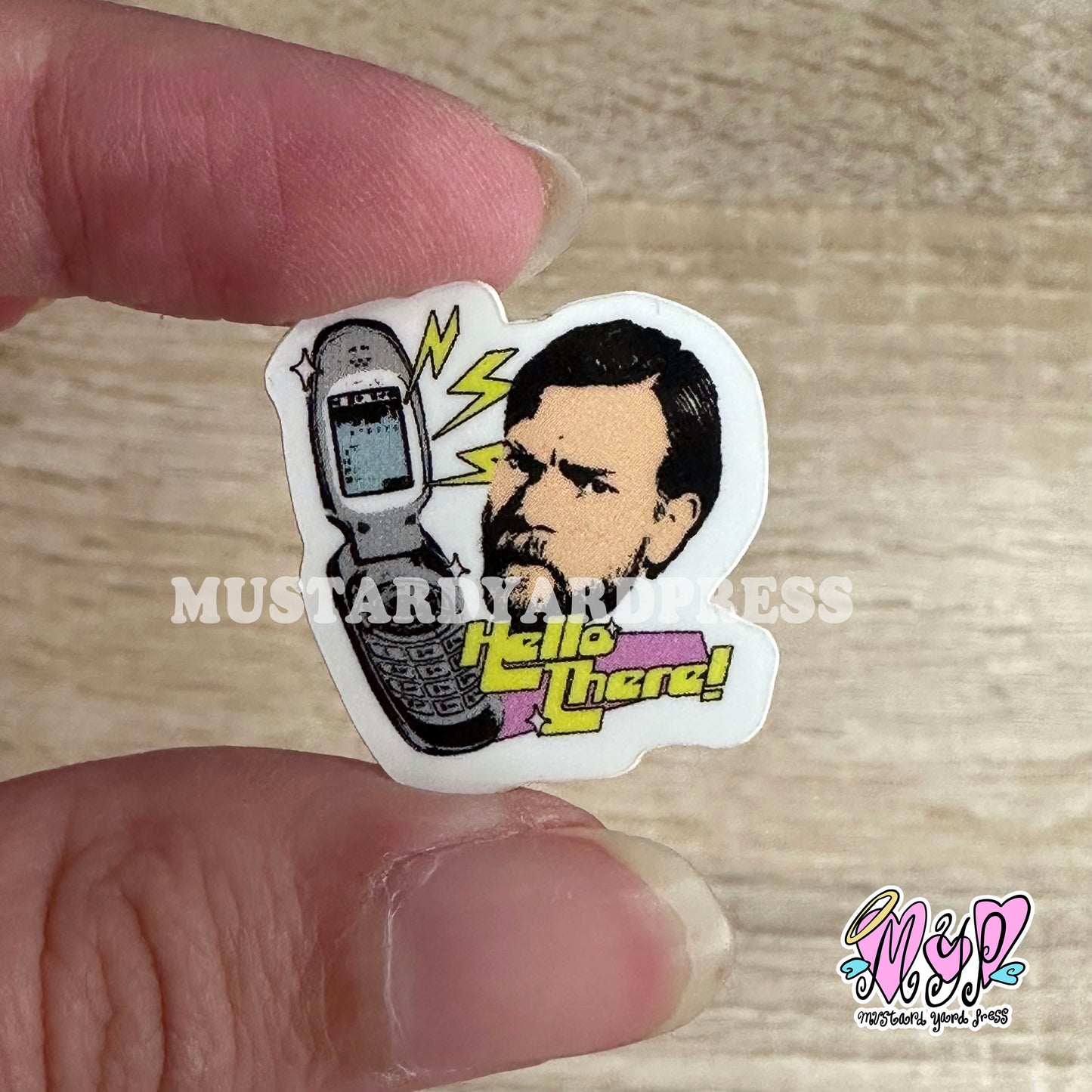 hello there mini sticker