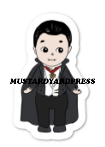 vampire cutie mini sticker