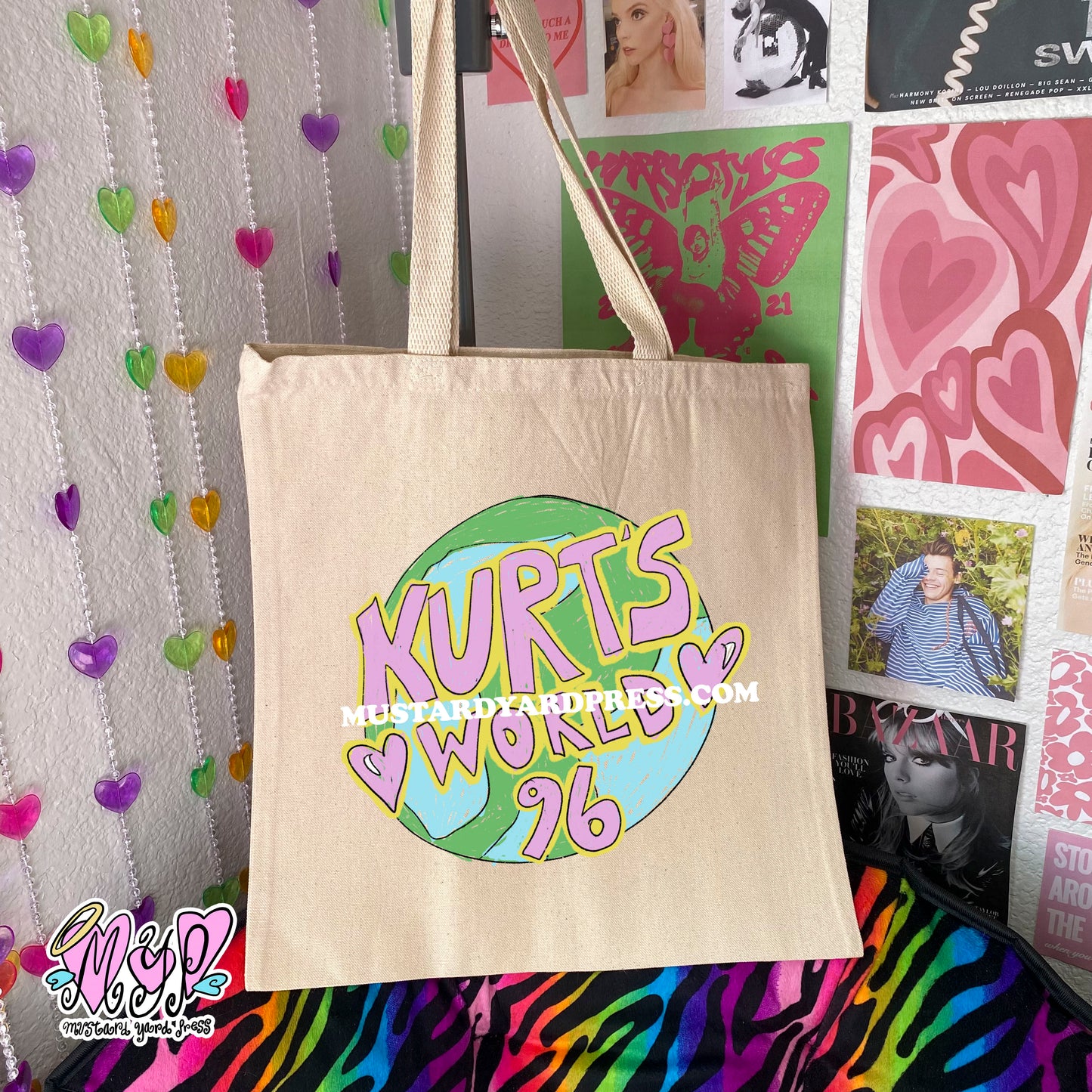 kurt's world tote bag