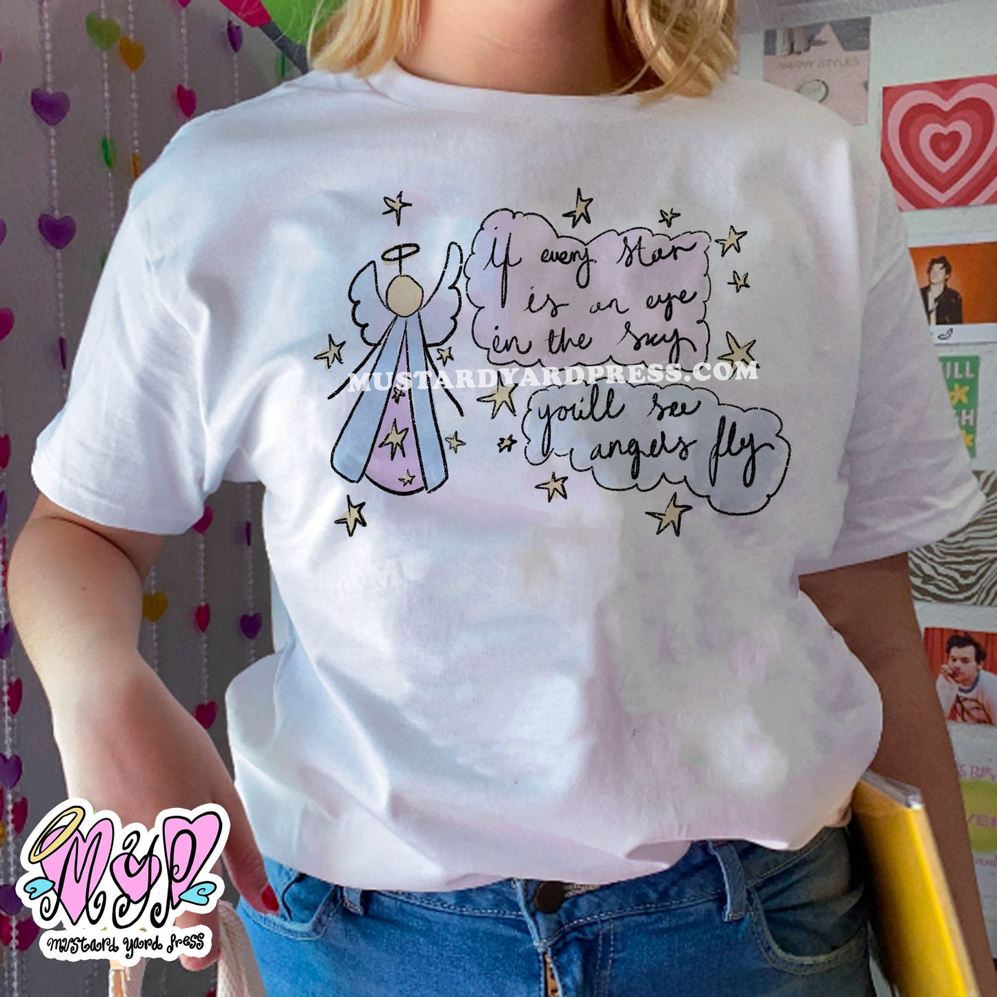 angels fly t-shirt