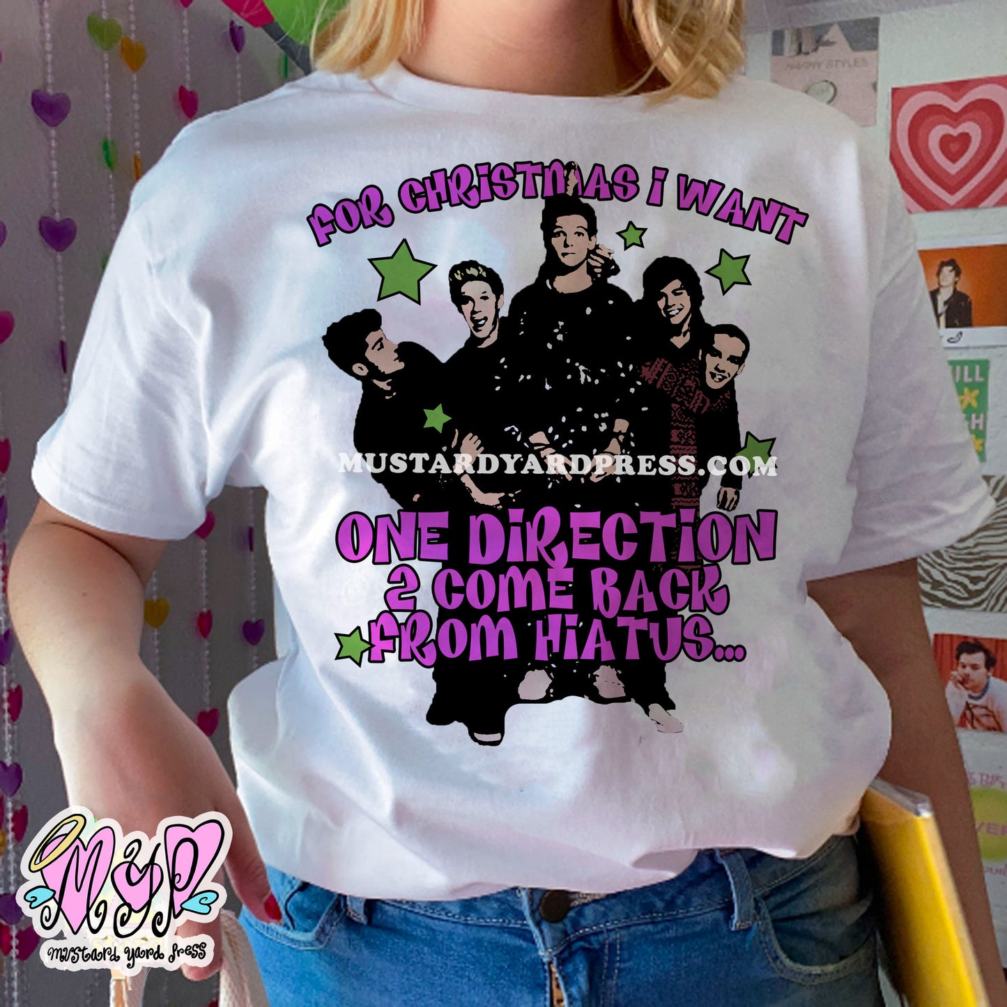 all i want 4 christmas t-shirt