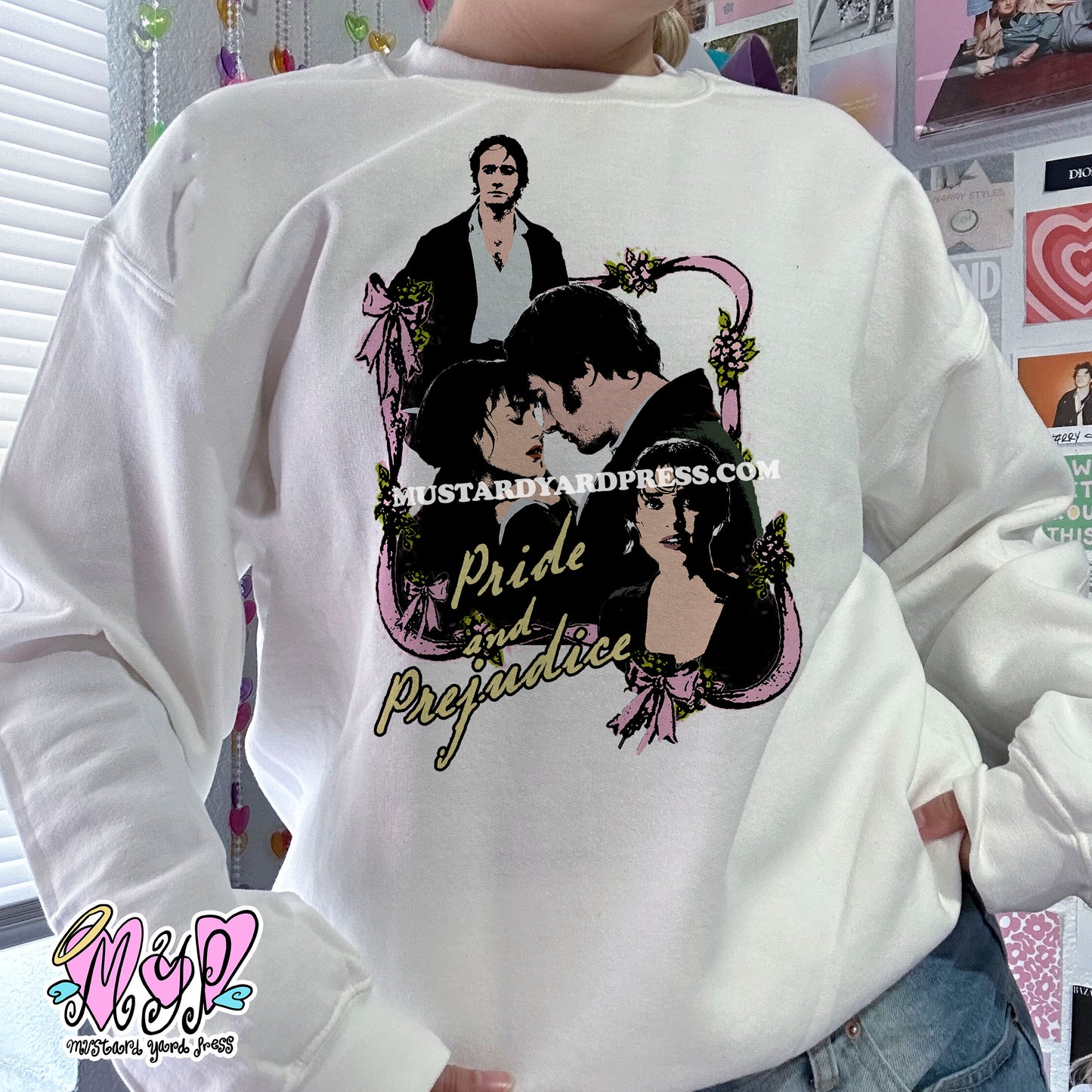 pride and prejudice crewneck