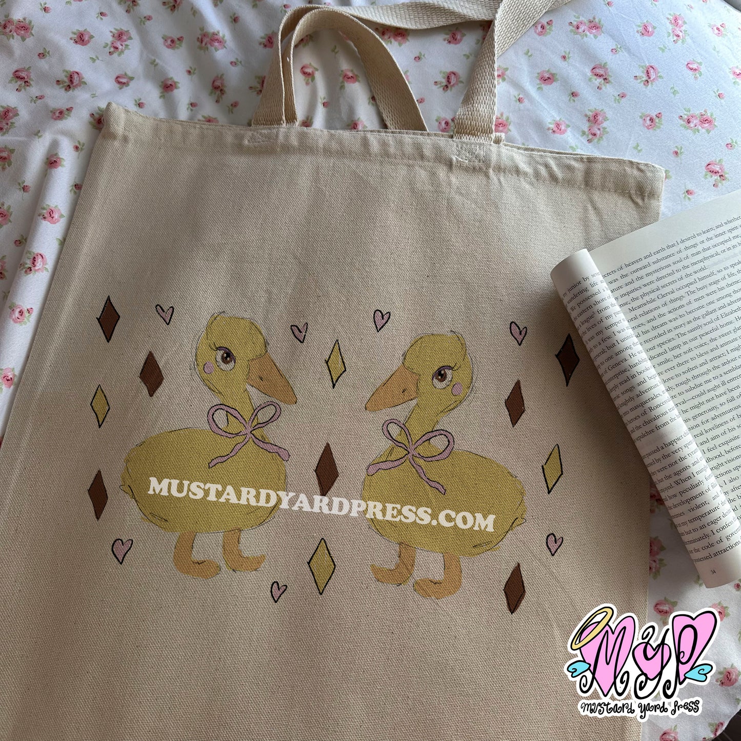 duck tote bag