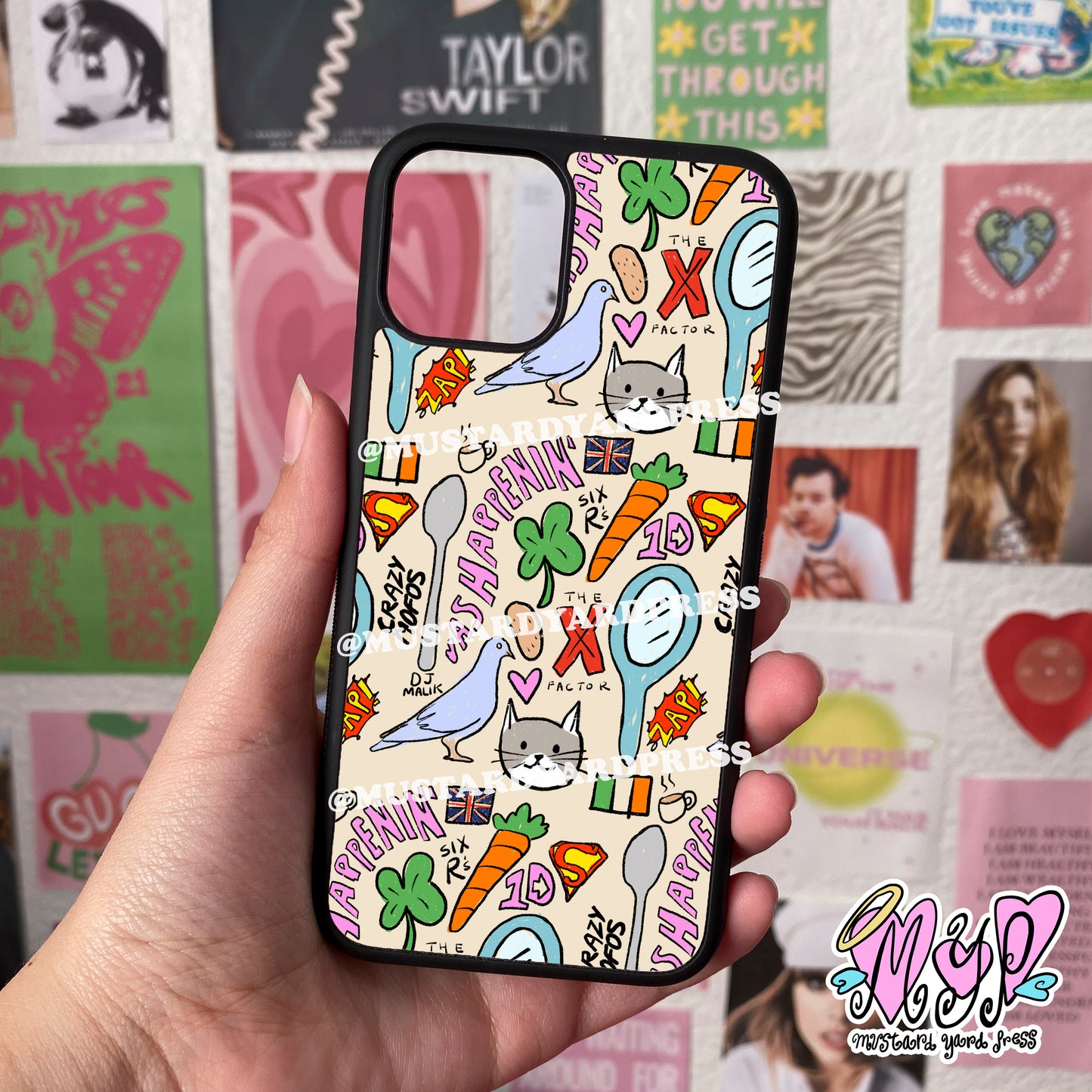 memory lane sketches phone case