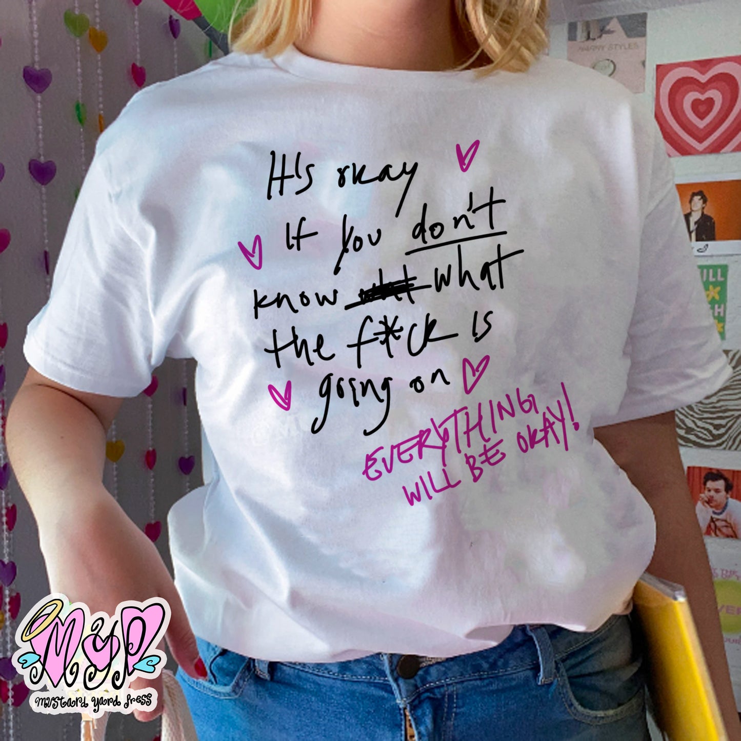 everything will be okay t-shirt