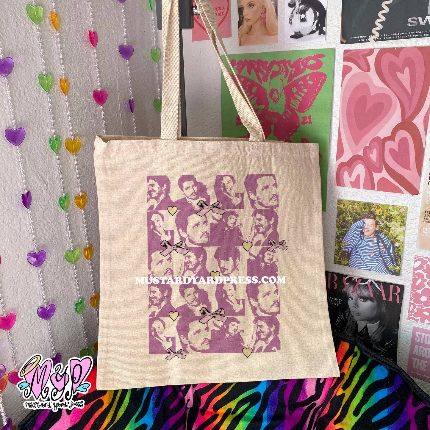 pedro photobooth tote bag